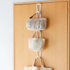 Yamazaki 6 Hook Chain Hat & Bag Holder - White