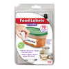 Erasable Food Container Labels with Pen & Eraser