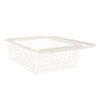 elfa 40 Gliding Wire Drawer W605mm x H185mm - White