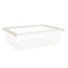 elfa 40 Gliding Wire Drawer W605mm x H185mm - White