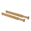 Bamboo Drawer Dividers 2 Pack - Shallow