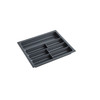 Howards 4 Compartment Cutlery Tray 55cm - Grey