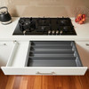 Howards 4 Compartment Cutlery Tray 65cm - Grey