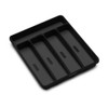 madesmart 5 Compartment Cutlery Tray - Carbon