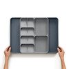 Joseph Joseph DrawerStore Expanding Gadget, Utensil & Cutlery Tray - Grey