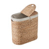 Howards Oval Dual Lid Woven Laundry Hamper