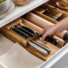 Joseph Joseph DrawerStore Bamboo Knife Organiser