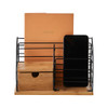 Howards Bamboo Desk Organiser 3 Dividers