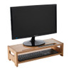 Howards Bamboo Monitor Stand