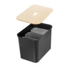 SmartStore Collect 76L Sort & Recycle Bin Set - Black