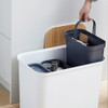 SmartStore Collect 76L Sort & Recycle Bin Set - White