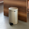 brabantia NewIcon Pedal Bin 20L - Metallic Gold