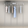 elfa Basic Hanging Rod Shelving Solution Option 6