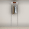 elfa Classic Wardrobe Shelving Solution Option 1