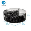 iDesign x Sarah Tanno Rotating Makeup Organiser - Smoke