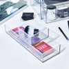 iDesign x Sarah Tanno Slide & Stack Organisers 3 Pack - Clear