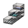 iDesign x Sarah Tanno Slide & Stack Organisers 3 Pack - Smoke