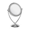 Howards LED 5x Magnification Pedestal Makeup Mirror