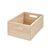 iDesign x The Home Edit Wooden All-Purpose Bin Large - Natural