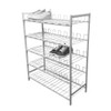 5 Tier Shoe Rack - White