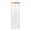 Kates Kitchen Glass Canister with Bamboo Lid 2L