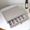 Stackers Classic Drawer Trinket & Ring Jewellery Box Layer - Taupe