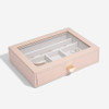 Stackers Classic Drawer Jewellery Box Glass Lid Layer - Blush