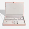 Stackers Supersize Jewellery Box with Lid - Blush