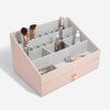 Stackers Supersize Tiered Makeup Organiser - Blush