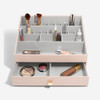 Stackers Supersize Tiered Makeup Organiser - Blush