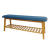 Williamsware Bamboo Bench with Shoe Storage 120cm