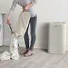 Joseph Joseph Tota 60L Separation Laundry Basket - Ecru