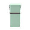 brabantia Sort & Go Waste Bin 16L - Jade Green