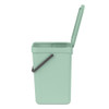 brabantia Sort & Go Waste Bin 12L - Jade Green