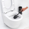 brabantia Mindset Wall Mounted Toilet Brush - Mineral Infinite Grey