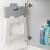 Vigar Compact 27cm Folding Step Stool - Grey