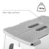 Vigar Compact 27cm Folding Step Stool - Grey