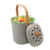 White Magic Eco Basics Compost Bin 6L - Granite