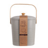 White Magic Eco Basics Compost Bin 6L - Granite