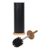 White Magic Eco Basics Toilet Brush - Black