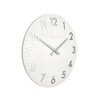 Thomas Kent Camden Wall Clock 30cm - Snowberry White