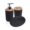 ECO BASICS 3 IN 1 VANITY BATHROOM SET BLACK