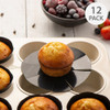 Nostik Reusable Muffin Tray Liner - 12 Pack