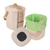 White Magic Eco Basics Compost Bin 4L - Pebble