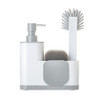 Vigar Monoblock Sink Caddy Set - White