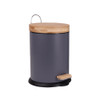 White Magic Eco Basics Rubbish Bin 5L - Charcoal