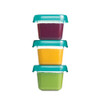 OXO TOT 3PC BABY BLOCKS FREEZER STORAGE CONTAINERS (2OZ)- TEAL