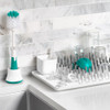 OXO Tot Bottle Brush, Detail Cleaner & Stand - Teal