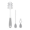 OXO TOT WATER BOTTLE & STRAW CUP CLEANING SET - GREY
