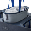 Joseph Joseph Tota Trio 90L Separation Laundry Basket - Steel Blue